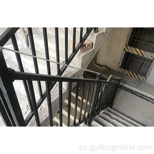 Las barandas de aleación de aluminio se utilizan para comerciales de hogares